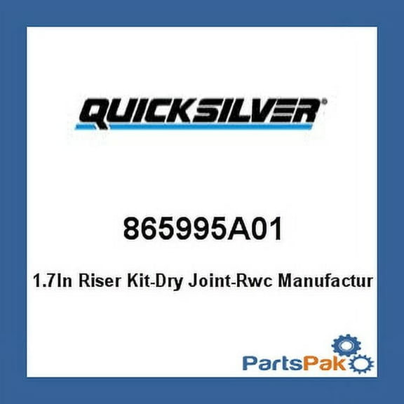 Mercury - Mercruiser 865995A01 Mercury Quicksilver 865995A01 1.7In Riser Kit-Dry Joint-Rwc-