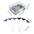 thumbnail image 5 of YongCo 50/100pcs Halloween Bat Sewing Pins for Dressmaker Embroidery Patchwork Tool Dressmaking Pins Needle Accessories, 5 of 7