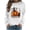 W1-NSLGXD White Sweatshirt Women, variant on NSLGXD Halloween Sweatshirts Women Funny Pumpkin Graphic Pullovers Vintage Classic Round Neck Long Sleeve Sweat Tops Halloween Clothes S-2XL