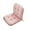 Pink, variant on Detachable Backrest Cushion Set with Straps for Office Chair Car Seat Lumbar Support Winter Use