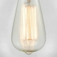 thumbnail image 3 of Innovations Lighting  Edison Dover - 1 Light 7" Semi-Flush Mount Clear/Polished Nickel, 3 of 5