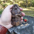 thumbnail image 3 of Estatua Vikinga De Resina Odin Thor Adornos Artesanales Para El Hogar Decoración De Jardín Al Aire Libre ANGGREK  Otros, 3 of 8