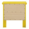 thumbnail image 4 of Passion Furniture PF-G1332-N 24 x 15.5 x 19 in. Primo 2-Drawer Nightstand, Yellow, 4 of 5