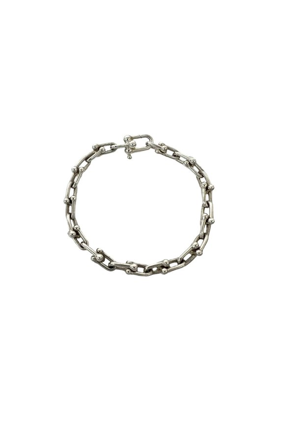 Pre-Owned TIFFANY&Co. Tiffany HardWear Small Link Bracelet, Sterling Silver 925, Item No. 55950