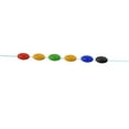 thumbnail image 6 of Uxcell 5 Sizes 30 in 1 Oval Shape Fishing Rubber Bobber Beads Stoppers Multicolor 1 Set/450 Pieces, 6 of 6