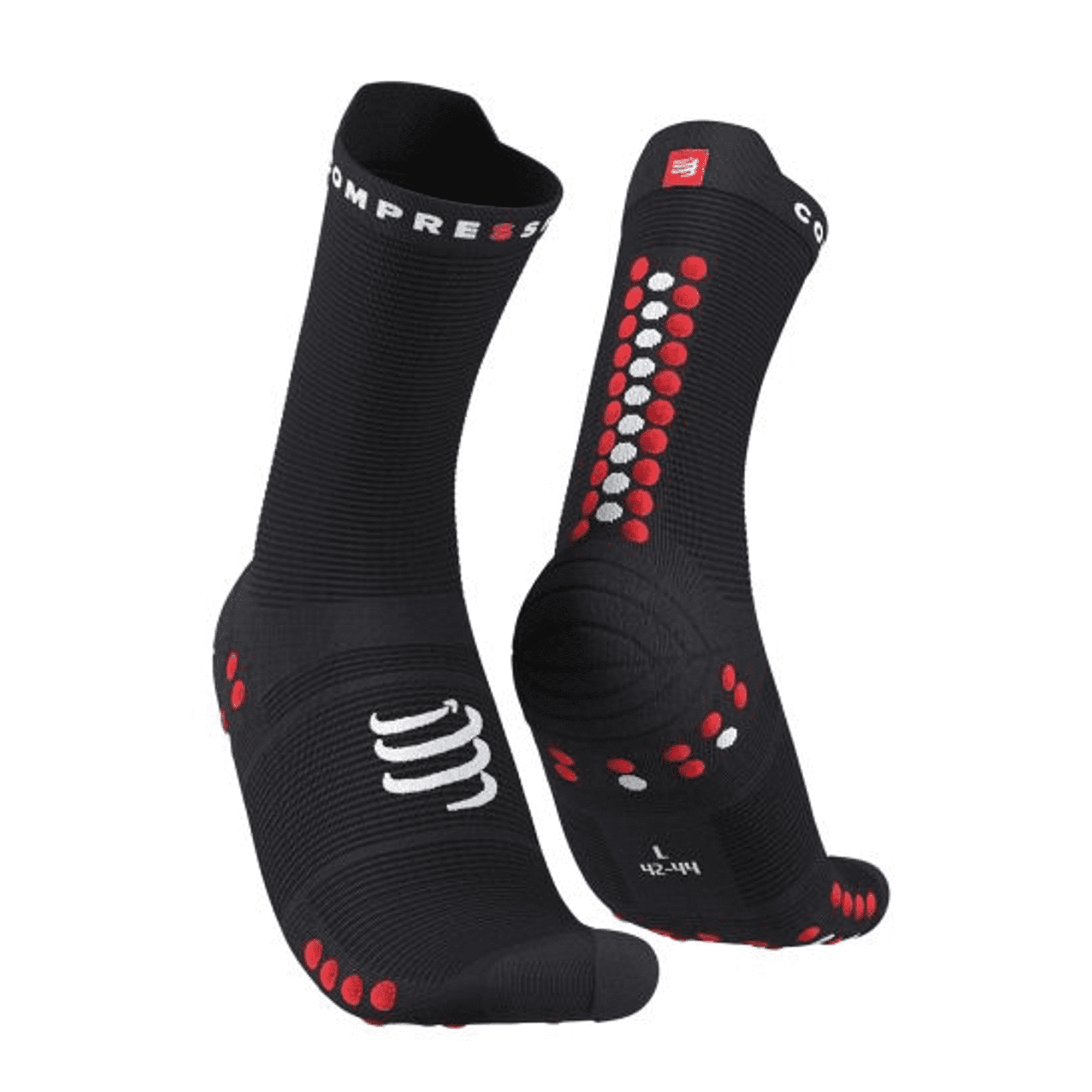 Pro Racing Socks V4.0 Run High – Calcetín Deportivo Compressport T3R
