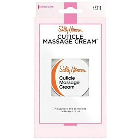 Sally Hansen Cuticle Massage Cream 0.4 oz (Pack of 6)