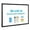Whiteboard Black Frame, variant on DOLLAR BOSS Magnetic Whiteboard Dry Erase Board 24“x18” Double-Sided Whiteboard for Wall Writing Board for Office Home School , Includes 1 Eraser & 4 Markers & 8 Magnets, Silver Aluminium Frame