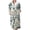 Green 2, variant on Plush Robes for Women Women's Fleece Plush Robe Long Warm Plush Bathrobe Loungewear Jacket Printed Comfort Robe Women's Robes