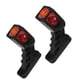 thumbnail image 3 of 2 X LED Red White Amber Side Rubber Indicator Marker Lights Stalk Outline Lamps for Truck Lorry Trailer, 3 of 5
