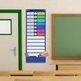 thumbnail image 3 of Classroom Pocket Chart, Pocket, Daily Schedule Pocket Chart, Reusable r Cards Educational Charts for Classroom Office Home Preschool, 3 of 8