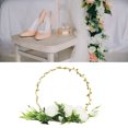 thumbnail image 3 of Aro Floral, Guirnalda Para Boda Corona De Aro De Bambú De Haya No Tóxico Para Decoraciones De Recepción Para Bodas, 3 of 7