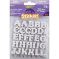 thumbnail image 2 of Foamies Glitter Stickers Alphabet White 2Sheets, 2 of 2