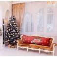 thumbnail image 4 of Christmas Wreath Bell Body Pillowcase Bed Large Christmas Ornaments Soft Body Pillow Covers Two-Side Different Printed 20x54 Long Backrest Cushion Pillow Protector Cover for Hair and Skin, 4 of 6