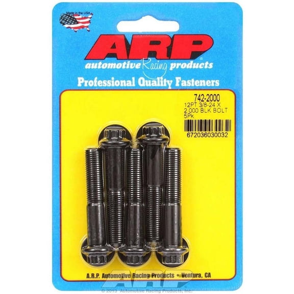 Arp Bolt Kit - 12pt. (5) 3/8-24 x 2.000