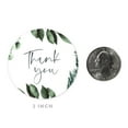 thumbnail image 5 of Koyal Wholesale Winter Snowy Woodland Forest Watercolor, Round Stickers, Thank You, 40-Pack, 5 of 5