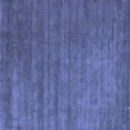 thumbnail image 1 of Ahgly Company Indoor Square Abstract Blue Contemporary Area Rugs, 7' Square, 1 of 4