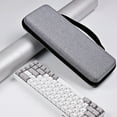 thumbnail image 2 of Ergonomic Handle Keyboard Storage Bag Waterproof Hard Shell Storage Solution with Soft Protective Inner Layer, 2 of 8