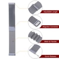 thumbnail image 5 of Uxcell Stainless Steel Mesh Watch Band 18mm Quick Release Magnetic Clasp, Space Gray, 5 of 6