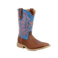 thumbnail image 3 of Twisted X Boots Boys Hooey Cognac Shldr-Neon Blue 3.5, 3 of 3