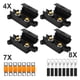thumbnail image 4 of Speravity Paquete de 4 coches, barcos, 1 en 1, 12/24 V, bloque de fusibles, vehículos, camiones, faros, distribución de energía, Type5 NO5, 4 of 6