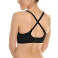thumbnail image 3 of Angelina Women's Seamless U-Back Bralette with Adjustable Straps (6-Pack), 3 of 7