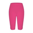thumbnail image 4 of Jxximdong Leggings for Women High Waisted Hollow Lightweight And Comfortable Pants Solid Color Soft Casual Pajama Trouserss Pink XXL Yoga Pants, 4 of 5