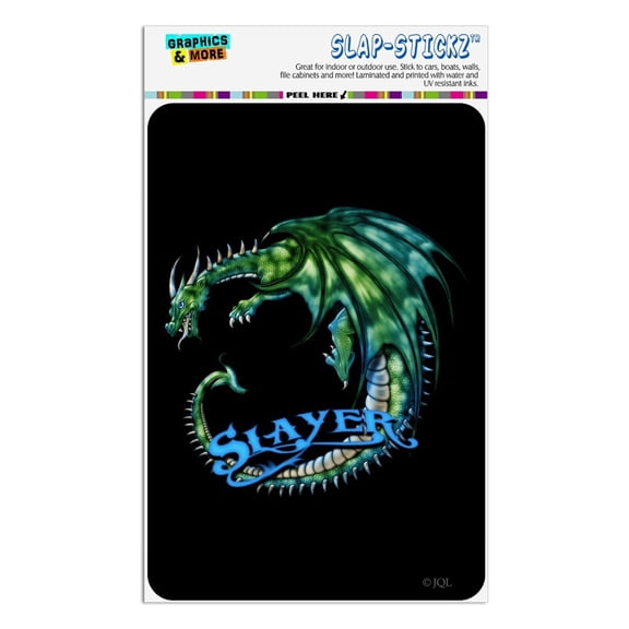 Dragon Slayer Fantasy Gaming Home Business Office Sign