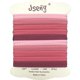 thumbnail image 1 of Jseng 10 paquetes de lazos para el cabello sin costuras para mujeres, sin daños, soportes elásticos para coletas, accesorios para el cabello para cabello grueso y rizado, rosa pastel, 1 of 5
