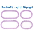 thumbnail image 3 of Authentic Knitting Board Adjustable Multi-Knit Loom, Modular Loom, 18 Loom Parts, 3 of 8