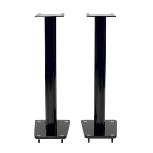 TransDeco Speaker Stands, 32", Black