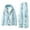 #01-Light Blue, variant on Men's 2 Piece Hooded Windbreaker Suit Jacket and Cargo Pants Lightweight Zip Up Multi Pocket Sports Outfit