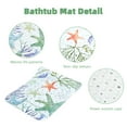 thumbnail image 4 of WSNIJFU Bathtub Mats 39''x16'' Cartoon Bath Tub Mat Non-Slip for Shower with Suction Cups and Drain Holes,Green, 4 of 8