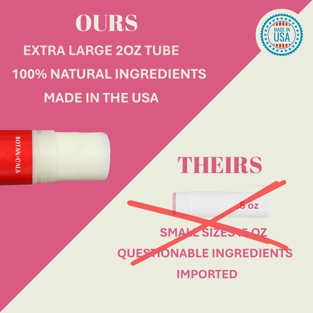 Botanicals BrightGlo Vitamin C Serum Stick with Niacinamide, 2oz, Natural Skin Brightening and Fine Line Treatment - Made in the USA - Passion Fruit