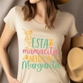thumbnail image 4 of Esta Mamacita Needs a Margarita T-Shirt – Funny Cinco de Mayo Drink Tee, Ash, Size 3XL, 4 of 6