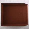 thumbnail image 1 of PU Leather Collection Letter Tray, Document Desk Organizer,Stackable Office File Document Tray Holder (Brown), 1 of 7