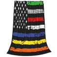 thumbnail image 2 of Susaid American Flag Microfiber Cleaning Cloth, Multi-Functional Cleaning Towels, Highly Absorbent Cleaning Rags,Cleaning Cloths for Car Kitchen Home-60"x50", 2 of 7