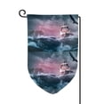 thumbnail image 5 of Sigee Boat Lighthouse Storm Waves Printed Flag12.5 * 18in Outdoor Yard Flags For Garden Decor, 5 of 9