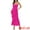 Hot Pink, variant on DARING DIVA Strapless Bodycon Ruffle Maxi Cocktail Wedding Dress L Blue Green