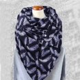 thumbnail image 2 of LIJCC Ladies Cotton Malaysian Warm Button Hijab Scarf Soft Soild Shawls Scarves Warm Button Fashion Dot Wrap Casual Printing Women Scarf, 2 of 2