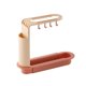 thumbnail image 1 of Billuyoard Estante para fregadero de 4 colores, organizador para fregadero de cocina, soporte para esponja de jabón, escurridor para fregadero, cesta de Organizadores de utensilios de cocina Rosa Billuyoard HA004215-03B, 1 of 1