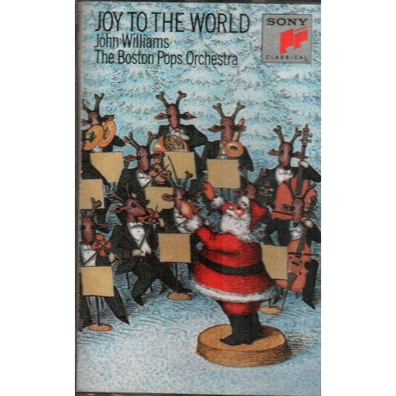 The Boston Pops Orchestra / John Williams ‎– Joy To The World (Cassette)