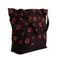 thumbnail image 2 of Betty Boop Tote Bag Fashion Shoulder Bag Black Kiss, 2 of 2