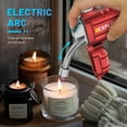 thumbnail image 2 of USB C Rechargeable Lighter, 360° Flexible Neck, Wind & Water Proof, Electric Arc Lighters for Candle, Camping,Red, 2 of 5