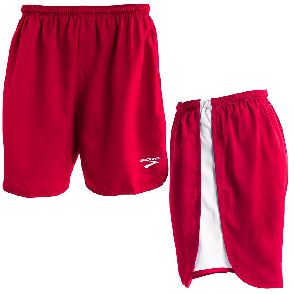 Brooks Brooks (2 Pack) Mens Running Shorts 5 inch Fitness Exercise