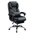 thumbnail image 3 of DimyFew Chaise de Bureau Chaise Inclinable Chaise de Jeu Ergonomique Dossier Haut Réglable Éponge Alliage d'Aluminium Convient aux Adultes Femmes Bureau à Domicile Étude Espace de Travail Professionnel Noir, 3 of 8