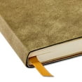 thumbnail image 4 of Pen + Gear Flex Suede Journal, Olive, 5.75" x 8" x 0.5", 192 Lined Pages, 96 Sheets, 4 of 6