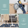 thumbnail image 6 of Blue Sun Moon Cloud Planet Eye Hourglass Pattern Kitchen Rugs Sets Of 3,Kitchen Runner Rugs Non Skid Washable,Decorative Kitchen Floor Mats for Kitchen,Sink,Laundry,17"x30"+ 17"x47" + 17"x59", 6 of 6