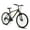 Black, variant on Hiland 26 inch Mountain Bike, Mens Womens MTB with 21 Speeds, Hardtail Bicycle for Adults