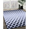 thumbnail image 3 of Ahgly Company Machine Washable Indoor Rectangle Transitional Lavender Blue Area Rugs, 3' x 5', 3 of 7